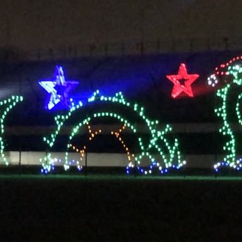 Lights at the Brickyard - Nessie - Holiday Decorations Near Me - Indianapolis, Indiana