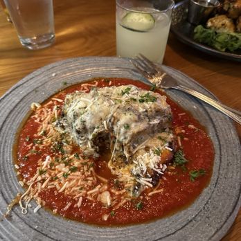 Stone Cut Bistro - Moussakka. I took a bite before the photo! - Mediterranean Near Me - Toledo, Ohio