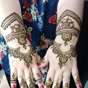 Karma Eyebrow Threading and Henna - Henna/Mehndi semi-permanent tattoo - Threading Services Near Me - Lanham, Maryland
