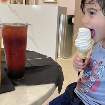 Jade Tea House - Delicious Boba Tea & the soft serve  OMG!! . This cute new edition to the neighborhood is definitely  work checking out - Desserts Near Me - Davie, Florida