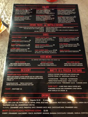 Menu photo 6 Matty G's Steakburgers Mesa, AZ Menu photo 6 Matty G's Steakburgers Mesa, AZ