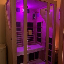 Glow Natural Health West Seattle - Choose which color you like for Chromotherapy in the sauna