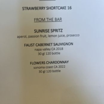 BG Restaurant - Menu - New American Near Me - New York, New York