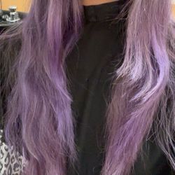 Uneven haircut