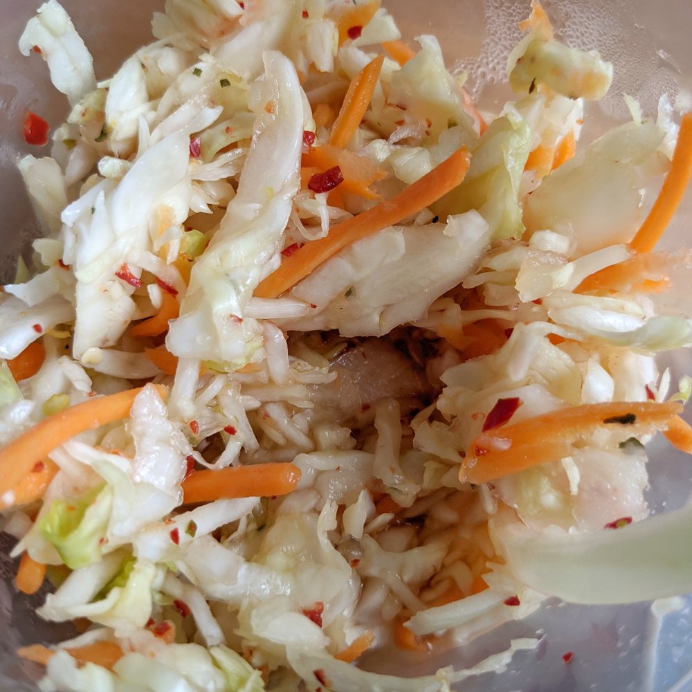 El Patio - Curtido (cabbage slaw) - Latin American Near Me - Seattle, Washington El Patio - Curtido (cabbage slaw) - Latin American Near Me - Seattle, Washington
