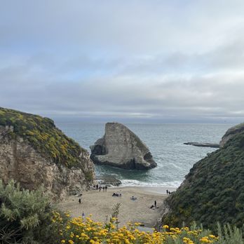 Shark Fin Cove - Beaches Near Me - Davenport, California Shark Fin Cove - Beaches Near Me - Davenport, California