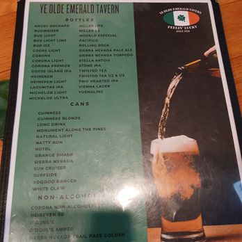 Emerald Tavern - Pubs Near Me - Parkville, Maryland