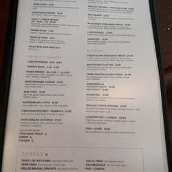 Front Street Tavern - Menu