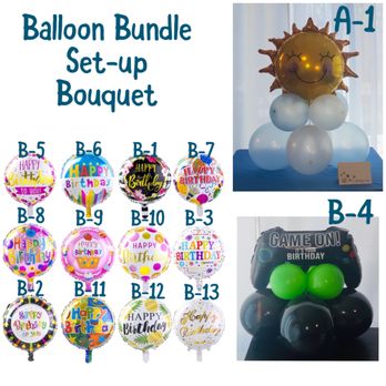 HappyAir - Birthday balloon bouquet - Party Equipment Rentals Near Me HappyAir - Birthday balloon bouquet - Party Equipment Rentals Near Me