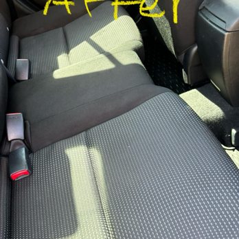 Twinz Mobile Detailing - After their detailing. The seats look amazing. - Auto Detailing Near Me Twinz Mobile Detailing - After their detailing. The seats look amazing. - Auto Detailing Near Me