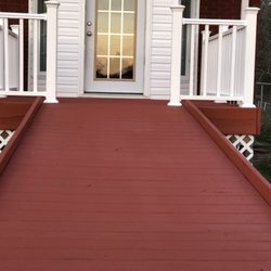 Hopsons Handyman Service - Repainted deck