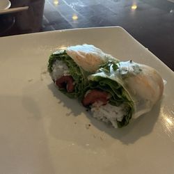 Hoang Long Oriental Food Market - The final Spring roll of three.....delicious!!!!