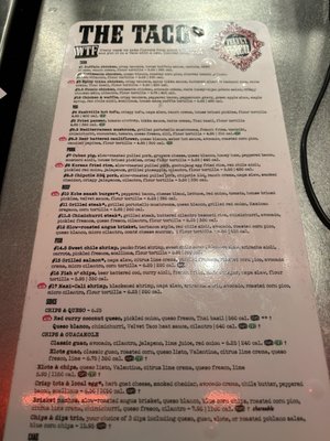 Menu photo 4 Velvet Taco Chicago, IL