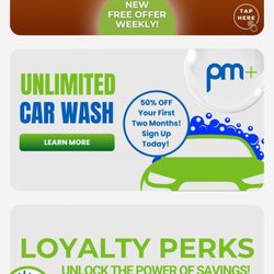 PM Car Wash - Online app