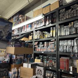Infinite Frontiers Collectibles - View of a game shelf