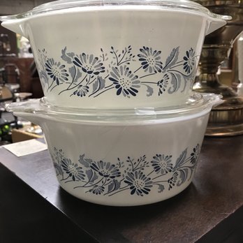 Granny's Attic Antique Mall - These are the Pyrex dishes that were from the same booth, yet marked different prices. - Antiques Near Me - Temecula, California