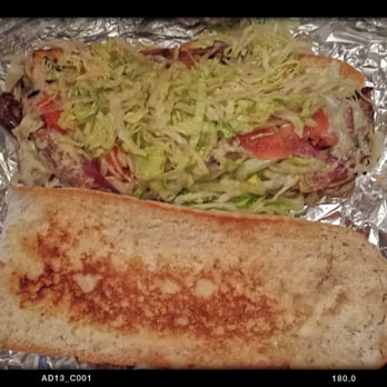 Roadhouse Pizza - The massive hoagie supreme.  Bummed they gave us mushrooms instead of the bacon that we requested. - Pizza Near Me - Ripon, Wisconsin