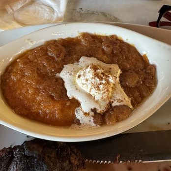 Half Shell Oyster House - Sweet potato crème brûlée - Seafood Near Me - Foley, Alabama