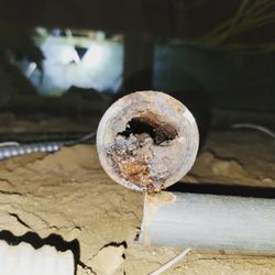 The Company Home Inspection Group - Galvanized plumbing