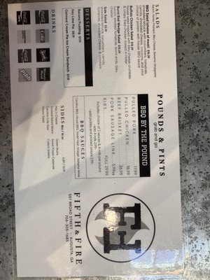 Menu photo 3 Fifth & Fire Augusta, GA Menu photo 3 Fifth & Fire Augusta, GA