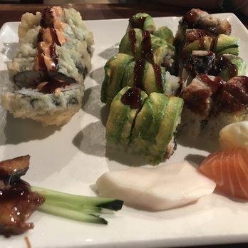Sushi Palace - Godzilla Roll, Dragon Roll, Gyudon Fresh Eel a la Carte, White Tuna a la Carte, Salmon - Japanese Near Me - Great Neck, New York