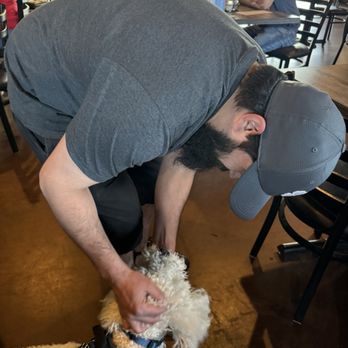 Throne Brewing - Kyle and Sammy!! He loves this dude!! - Breweries Near Me - Glendale, Arizona