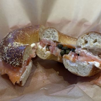 Einstein Bros. Bagels - Nova Lox bagel - Bagels Near Me - Studio City, California Einstein Bros. Bagels - Nova Lox bagel - Bagels Near Me - Studio City, California