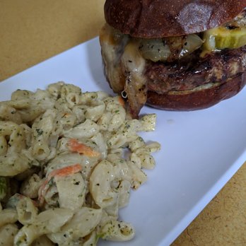 Tee & Gee Bar and Grill - Pretzel burger & Mac salad - Sports Bars Near Me - Lakeville, New York Tee & Gee Bar and Grill - Pretzel burger & Mac salad - Sports Bars Near Me - Lakeville, New York