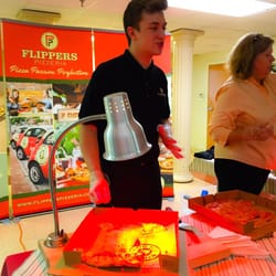 Flippers had 3 or 4 pizza options