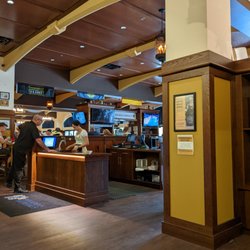 Bavarian Bierhaus - The counter to check in at. I'm looking at it from the waiting area.