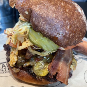 Stack 571 Burger and Whiskey Bar - No words- fatted sow! - American Near Me - Vancouver, Washington Stack 571 Burger and Whiskey Bar - No words- fatted sow! - American Near Me - Vancouver, Washington