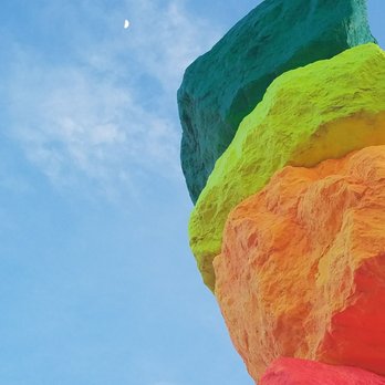 Seven Magic Mountains - Public Art Near Me - Las Vegas, Nevada