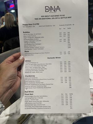 Menu photo 4 DNA Wine Lounge Granite Bay, CA