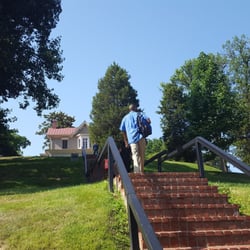 Frederick Douglas National Historical Site - The 88 stairs leading to the house