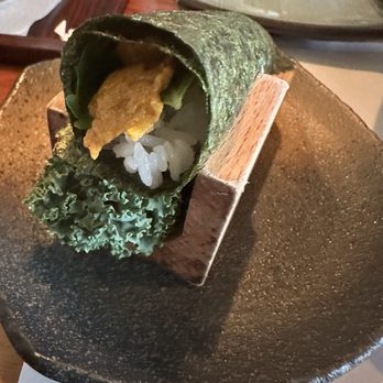 Noma - Uni hand roll special - Sushi Bars Near Me - Santa Monica, California
