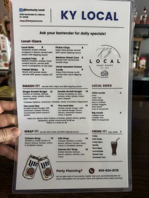 Menu photo 2 Kentucky Local Hebron, KY
