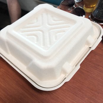 Counter Cafe East - The full sized pancake that I boxed up and purposely left on the table at the restaurant. I ordered a baby cake - Breakfast & Brunch Near Me - Austin, Texas