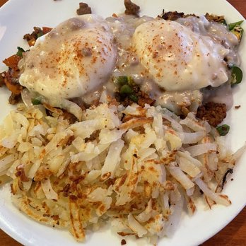 Eggsperience Cafe - *Country Benedict - Breakfast & Brunch Near Me - Chicago, Illinois