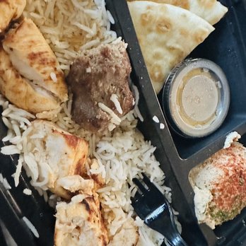 Luna Grill Cerritos - Chicken Kabob & Koobideh Kabob Plate - Mediterranean Near Me - Cerritos, California