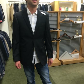 Jos. A. Bank - Trying on some options. - Men's Clothing Near Me - Ann Arbor, Michigan