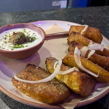 Moon Bar - Fried plantains - Tapas/Small Plates Near Me - Boston, Massachusetts Moon Bar - Fried plantains - Tapas/Small Plates Near Me - Boston, Massachusetts