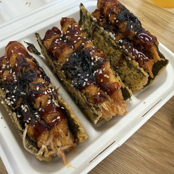 Kingbop - [BEST] Shrimp Tempura Kimbop Roll 새우튀김 - Korean Near Me - Los Angeles, California