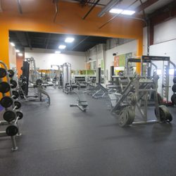Anytime Fitness - Free weight area!