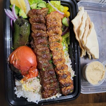 Sofreh - Lule combo beef and chicken - Mediterranean Near Me - Los Angeles, California