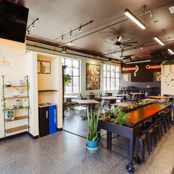 Common Grounds - the interior of a cafe - Coffee Roasteries Near Me - Jefferson Valley, New York