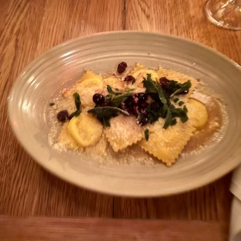The Dutch - Smoked Ricotta Ravioli - American Near Me - New York, New York The Dutch - Smoked Ricotta Ravioli - American Near Me - New York, New York