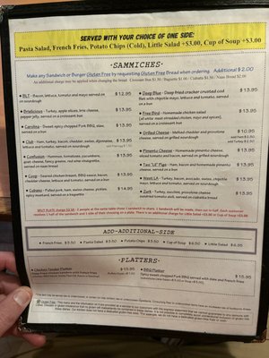 Menu photo 2 Blue Zucchini & Company High Point, NC