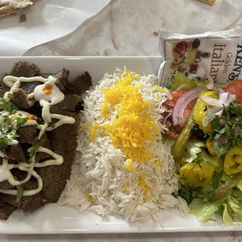 Kabab Express - 18. Beef & lamb Gyros Plate - Mediterranean Near Me - Lake Forest, California Kabab Express - 18. Beef & lamb Gyros Plate - Mediterranean Near Me - Lake Forest, California