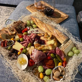 Chef Joey Giorgianni - Charcuterie Box (taken out of the box) - Caterers Near Me Chef Joey Giorgianni - Charcuterie Box (taken out of the box) - Caterers Near Me