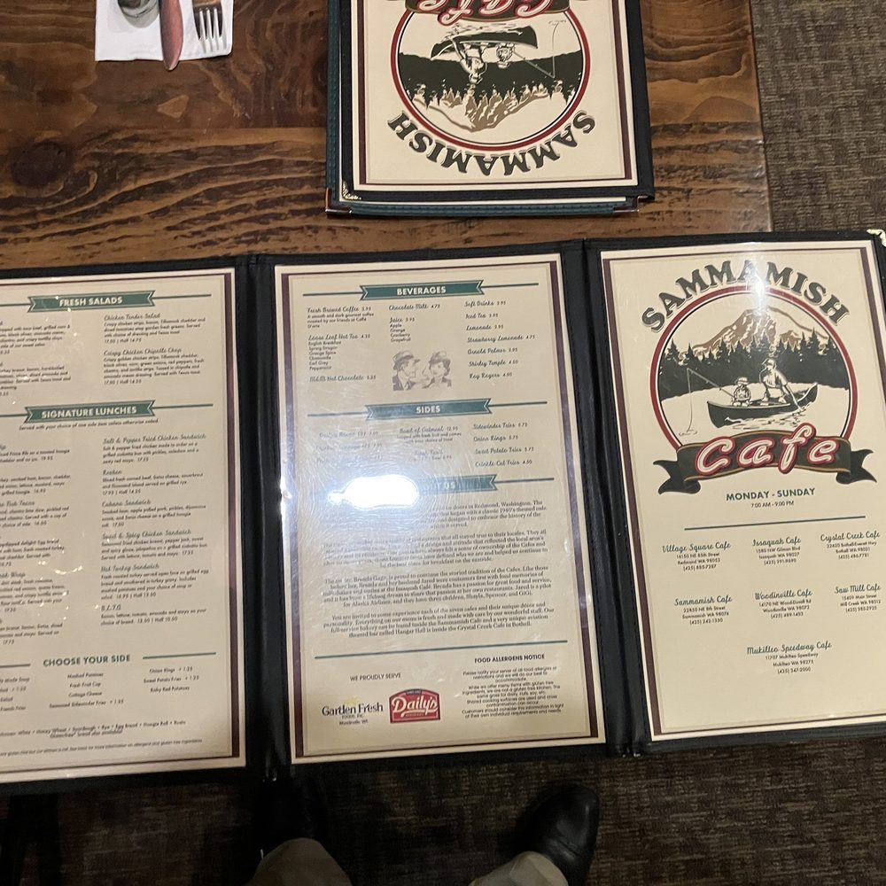 Sammamish Cafe & Spirits - December 21, 2023, part 2 - Breakfast & Brunch Near Me - Sammamish, Washington Sammamish Cafe & Spirits - December 21, 2023, part 2 - Breakfast & Brunch Near Me - Sammamish, Washington